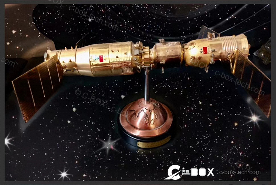 Spacecraft model — C-BOX cabinet systems delivered for China's space programmes