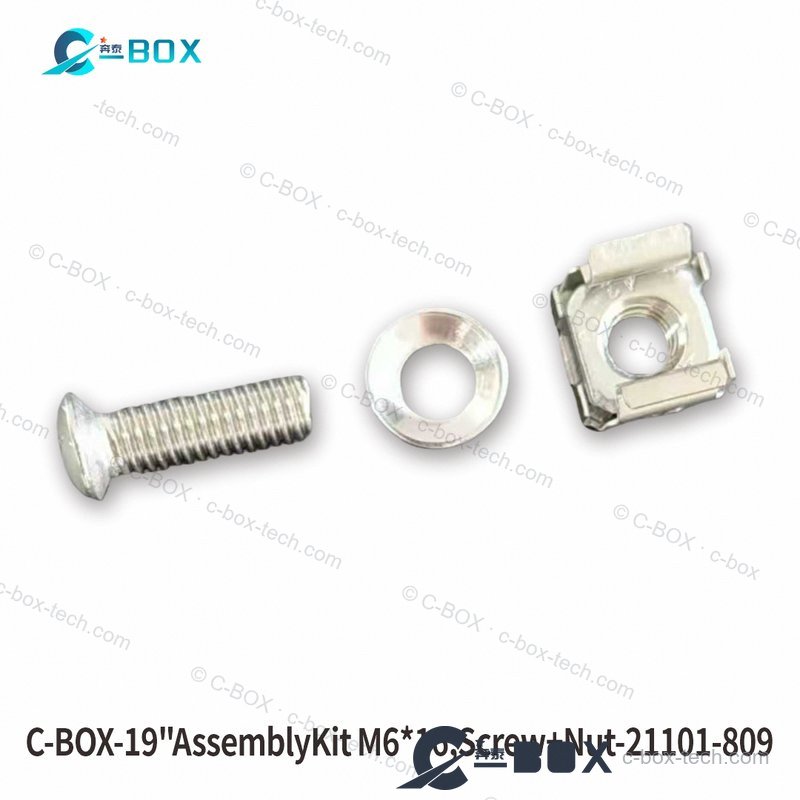 C-BOX Cabinet Fixing Nut & Screw Set