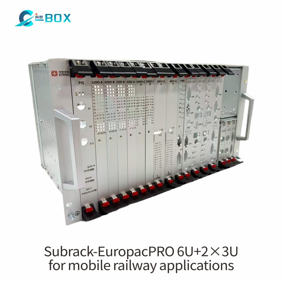 Khung 6U + 2x3U cho thiết bị di động trên tàu