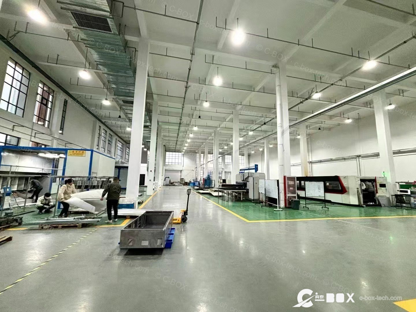 Main production hall panorama