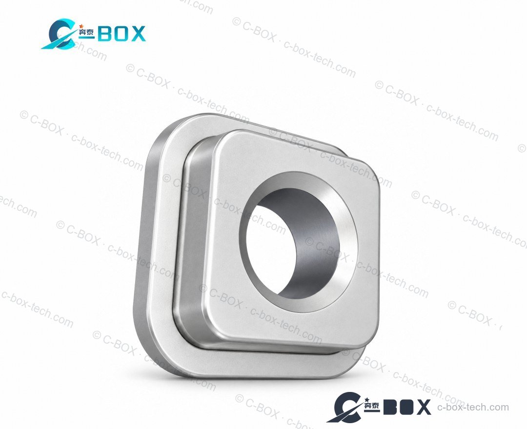 Square nut M4 — front view, C-BOX 24560-140
