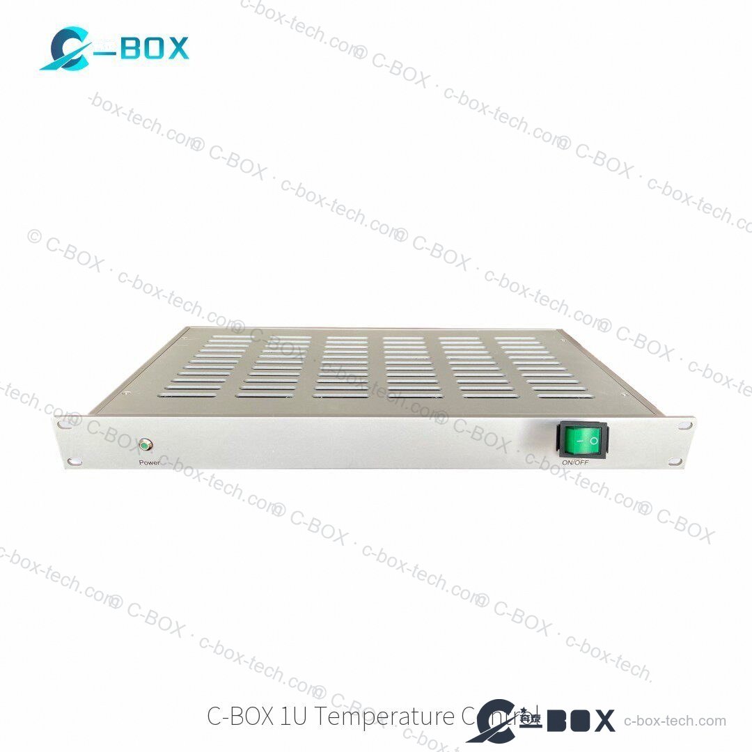 Power Temperature Control Module 19″ Fan Unit | 1U Rack Fan Tray | C-BOX