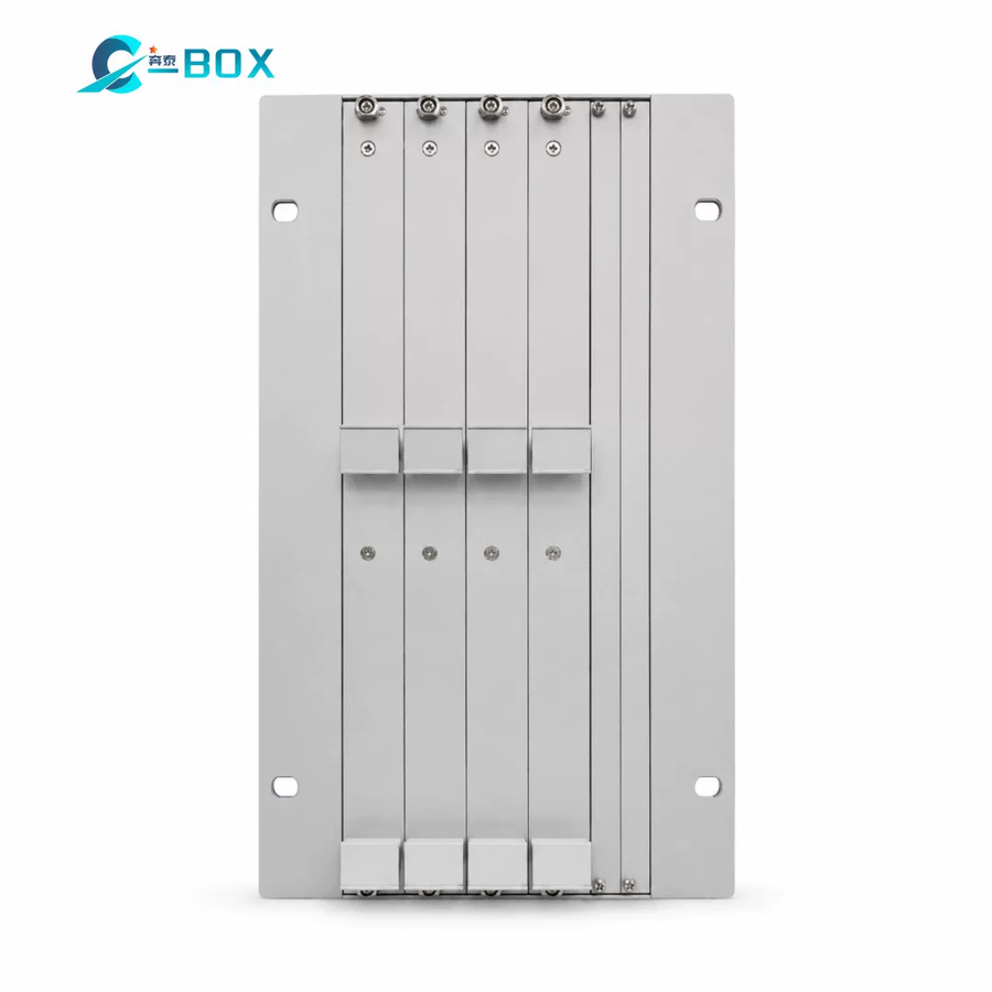 C-BOX Plug-In Unit Kit With Trapezoid Handle, Unshielded, Grey, 6 U, 12 HP, catalog number 20818-120