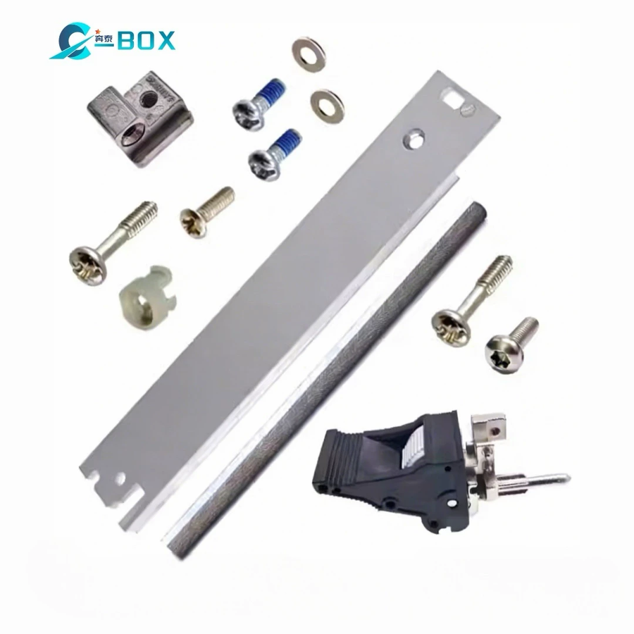 C-BOX Plug-In Unit Kit With IEL Handle, Shielded, Black 3 U, 6 HP, catalog number 20848-587