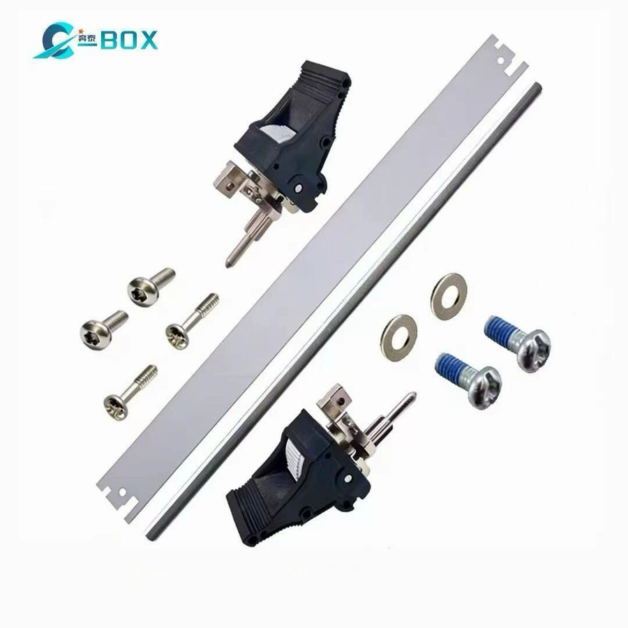 C-BOX Plug-In Unit Kit With IEL Handle, Shielded, Black, 6 U, 12 HP, catalog number 20848-598
