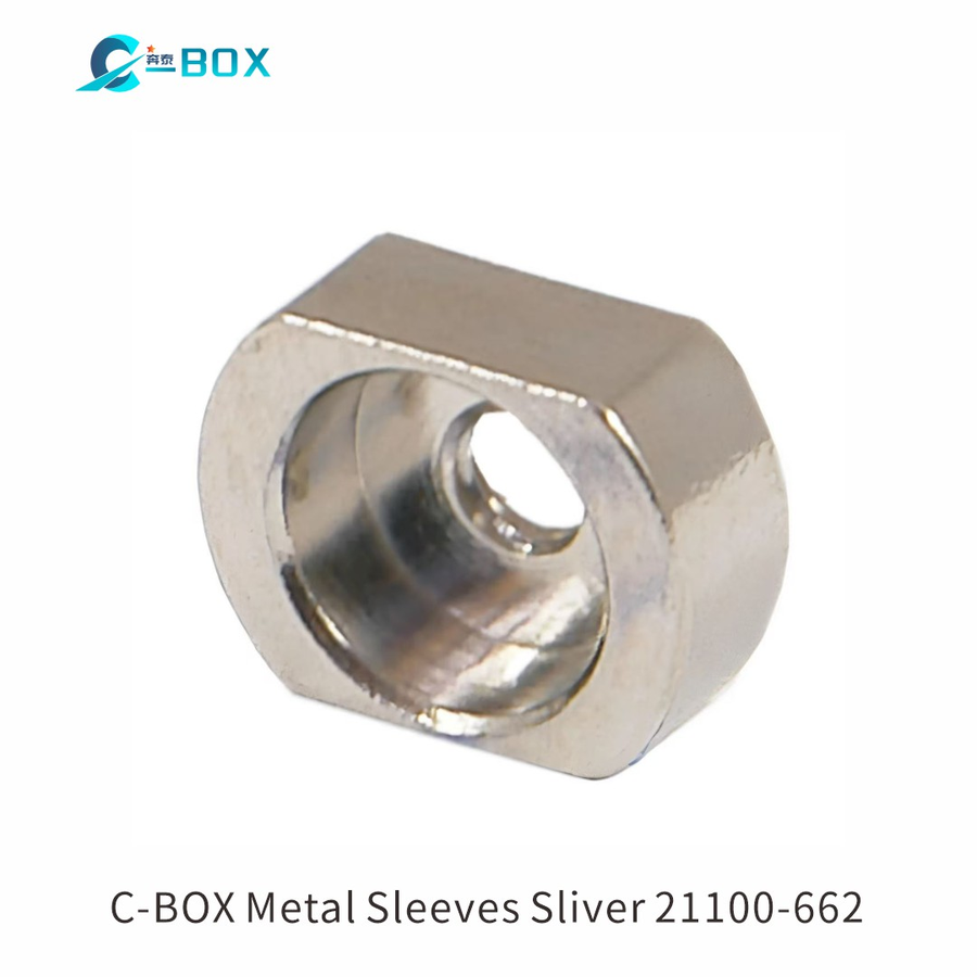 C-BOX Sleeves for M2.5, Stainless Steel; 100 pieces, catalog number 21100-662