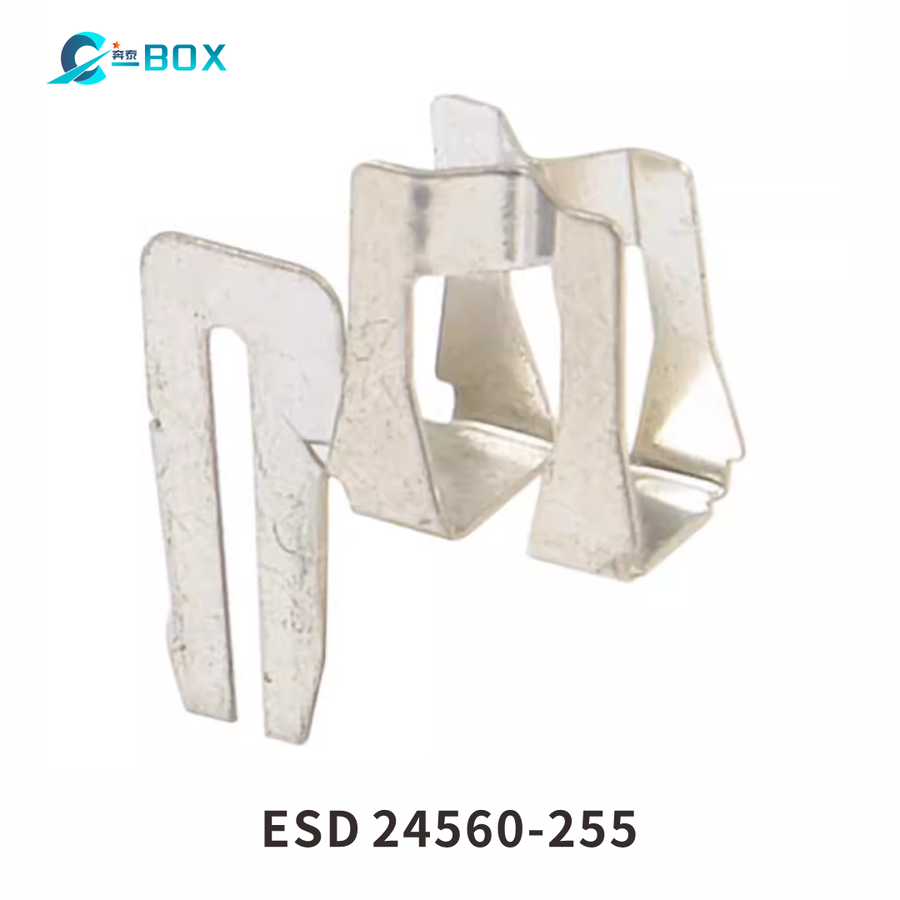 C-BOX Guide Rail ESD Clip, catalog number 24560-255