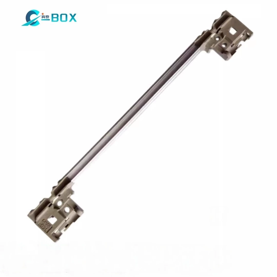 C-BOX Guide Rail With Coding for CompactPCI/ VME64x, 220 mm, 2.5 mm Groove Width, Grey, 10 Pieces, catalog number 24561-340