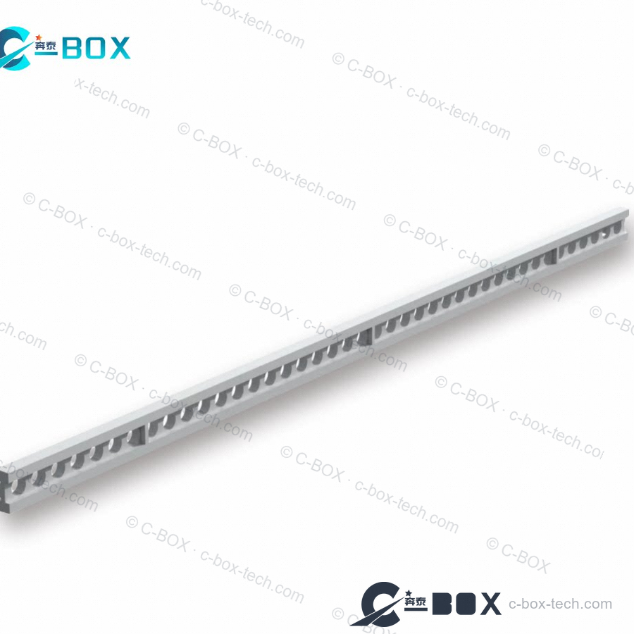 C-BOX Horizontal Rail Nut Strip, 84 HP, PC, catalog number 30835-109