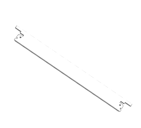 C-BOX Plug-In Unit U-Profile Front Panel for IEL, IET, Type 2 Handle, 6 U, 5 HP, 2.5 mm, Al, Front Anodized, Rear Conductive, catalog number 30848-304