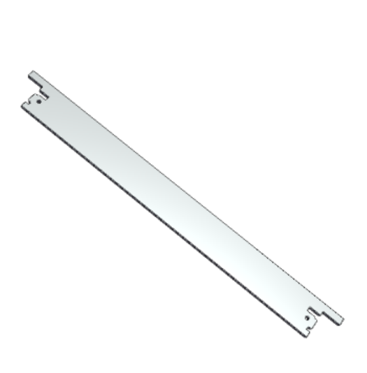 C-BOX Plug-In Unit Front Panel, Unshielded, for IEL, IET, Type 2 Handle, 6 U, 5 HP, 2.5 mm, Al, Front Anodized, Rear Conductive, catalog number 30848-337