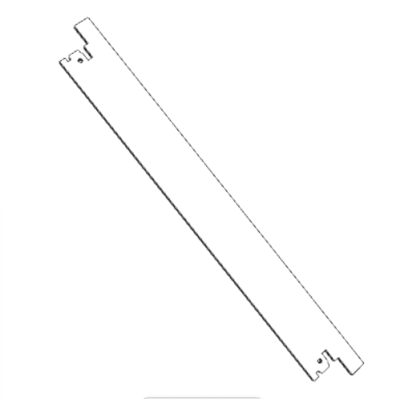 C-BOX Plug-In Unit Front Panel, Unshielded, for IEL, IET, Type 2 Handle, 6 U, 6 HP, 2.5 mm, Al, Front Anodized, Rear Conductive, catalog number 30848-338