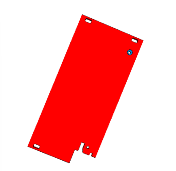 C-BOX Plug-In Unit, U-Profile Front Panel, for IEL, IET, Type 2 Handle, Shieldable, 3 U, 12 HP, Rear I/O, 2.5 mm, Al, Front Anodized, Rear Conductive, catalog number 30848-985