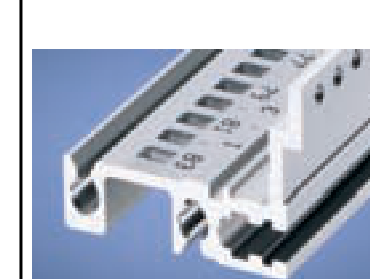 C-BOX Horizontal Rail, Rear, Type H-MZ, Heavy, with Z-rail, 84 HP, catalog number 34560-984