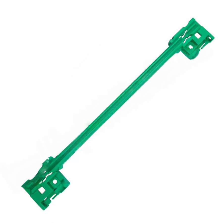 C-BOX Guide Rail With Coding for CompactPCI/ VME64x, Offset 0.1", 160 mm, Green, SPQ 50, catalog number 64560-071