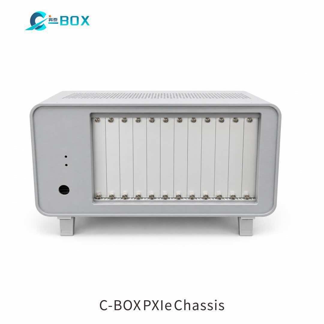 C-BOX 8-slot PXIe desktop chassis front view